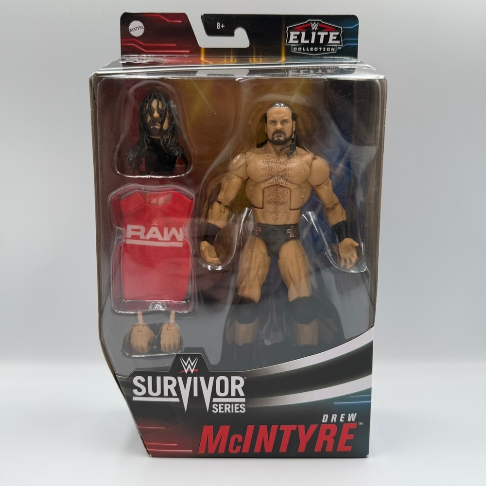 WWE Drew McIntyre Elite Collection Survivor Series Pro-Wrestling Figure NEW NIB